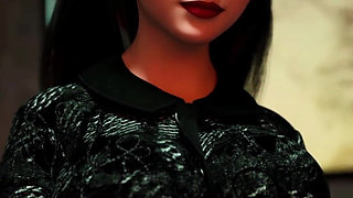 Shadows of Desire by Shamandev - BBC Gang Bang in the Alley, Tiny Lady Gets It Deep 49