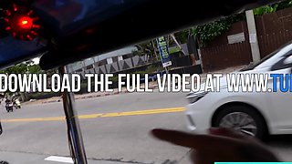 Petite blonde Thai teen amazing fuck