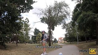 Hunt4k. cheating wifey is nailed in her mouth and muff by the stranger