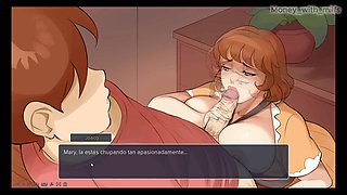 Milf Money_withmilfs helps her sexy neighbor water the plants