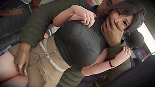 Time, cartoon fantasy, 3d sex
