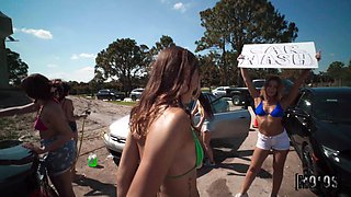 Johnny Love's Steamy Car Wash Turns Into Fiery Fun
