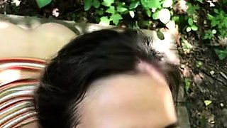 Hot Brunette Girlfriend POV Blowjob