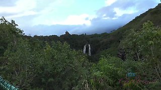 Jade loves the Waimea Canyon!