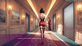 Mila Ai - Liz Got Horny When She Saw the Handsome Security Guard - Addont - by Porn Game 4u