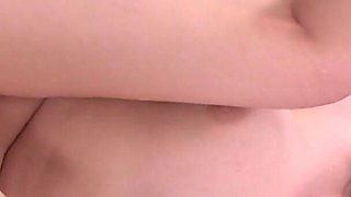 Xenia was on all fours sucking cock when she tested her gag reflexes on his big dick