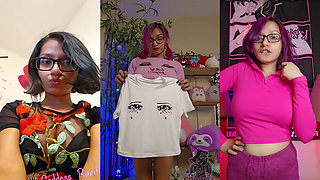 Goddess Rarity Strips and Trys on New Clothes