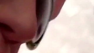 Amateur Brown Haired Italian Whore Deborah Gets Pussy Penetrated by Monster Cock and Wants Her Mouth Filled