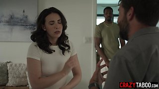 Big black dick stranger banged raunchy mommy