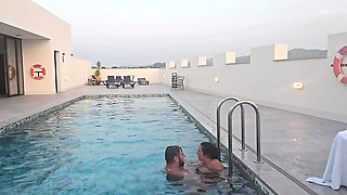 Fucking in the Pool
