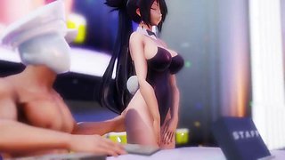Mmd: Blowjob, Asian  Public Porn