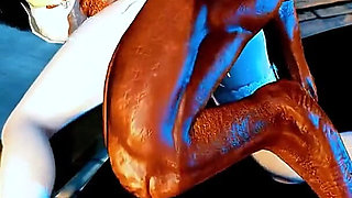 Big Cock Virtual Queen of Bigboob Fantasy - 3D Animation Hentai