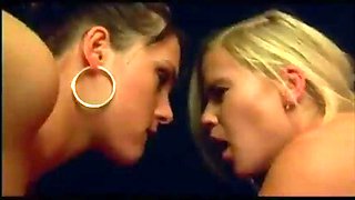 Three Lesbians in a Dungeon with a Strapon: Anal, Cowgirl  Doggy Porn
