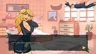 Summertime saga meets Harry Potter in a lustful visual novel adventure