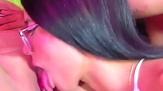 Horny Lesbians Make a Fingering Session Together