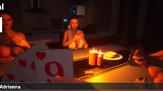 Last Hope - Part 37 - Strip Poker and Threesome with Babes! by Loveskysan69