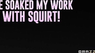 Gorgeous blonde with hairy pussy Gypsy Rose rammed by long dick