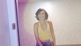Freeuse fantasy - hot teenager bffs take their dress off to get the perfect sex flick to get well-known