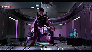 Lustful Too Curvy for One Render - 3D Animation Hentai