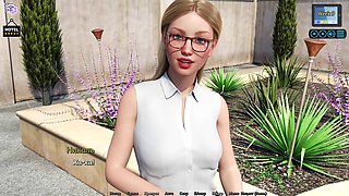 Hot blonde gets it on in animated fantasy with sexy redhead