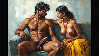 My stepdad's friend fucked my pussy and got me pregnant when he visited my home for the first time