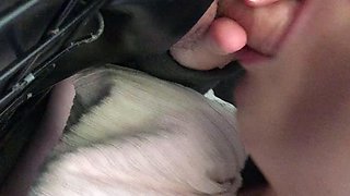 Glory Hole Blowjobs and Brunettes