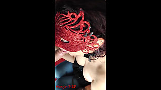 Amateur Blowjob with Cumshot on Boobs - Titty and Mouth Fucking - Slap on Face Deeptroath