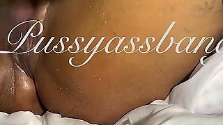 My Mature Ebony Big Ass Squirted All Over with My Huge Black Cocok