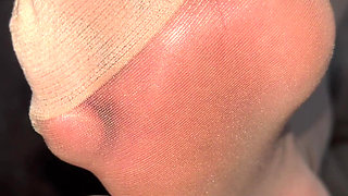 Nylon Foot Humiliation JOI - Obey Your Goddess - Ivys Feet