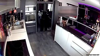 Amateur French Teen Lily White Gets Hard Fuck By Plumber In Kitchen