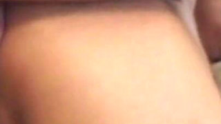 Double Penetration and Cumshot in Mouth for Wonderful Young Busty Asian with Hairy Pussy