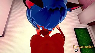 Bna Hentai - Michiru Yiff At Toilet 2/3