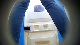 RUSSIAN PUBLIC BIO TOILET HIDDEN SPY CAM- VIDEO