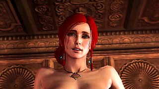 Triss Huge Perfect Boobs Collection of Anime Sex Scenes