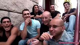 Gangbang Archibe - Busty MILF in stockings