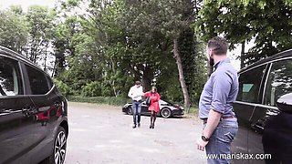 Mariska X - tit fuck video