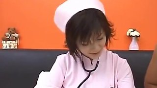 Kasumi Uehara nurse sucks and fucks boner