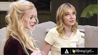 Stepmommys Girl - Petite Demi Hawks Affair With Stepmom Serene Siren Hijacked By Chloe Surreal +2