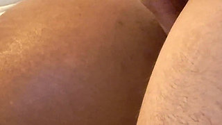 My Beautiful Big Ass Milking My Cock Again with Her Year
