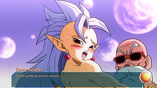 Kame Paradise 3 - Master Roshi and West Supreme Kai Love