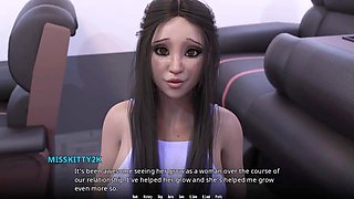 Uncensored hentai, cartoon sex, three-way