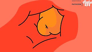 Marge Takes Big Dick Doggy Style - Anal Creampie in HD