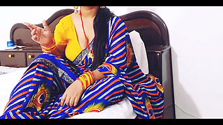 Indian Bhabhi Naughty Sex with Her Dever in Dirty Talk