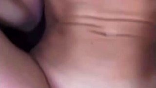 Cute couple having hot anal sex in a car in front of everyone