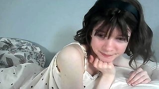 Amateur striptease and Solo masturbation