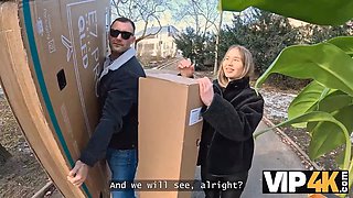 Vip4k. shy and curvy stunner amalia davis gone kinky with her neighbour