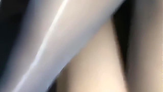 The Temptation of Blue Shiny Silk: the Secret Tease Under the Gloss