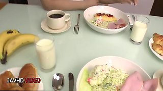 Saya Tachibana In Morning Lust: Sayas Wild Ride From Breakfast To Bed