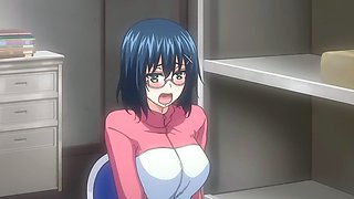 Putting those huge teen tits into action