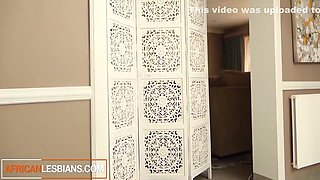 Black Hottie Oiling Up Big Tits Lesbian & Making Her Squirt! 11 Min - Chidima Fola